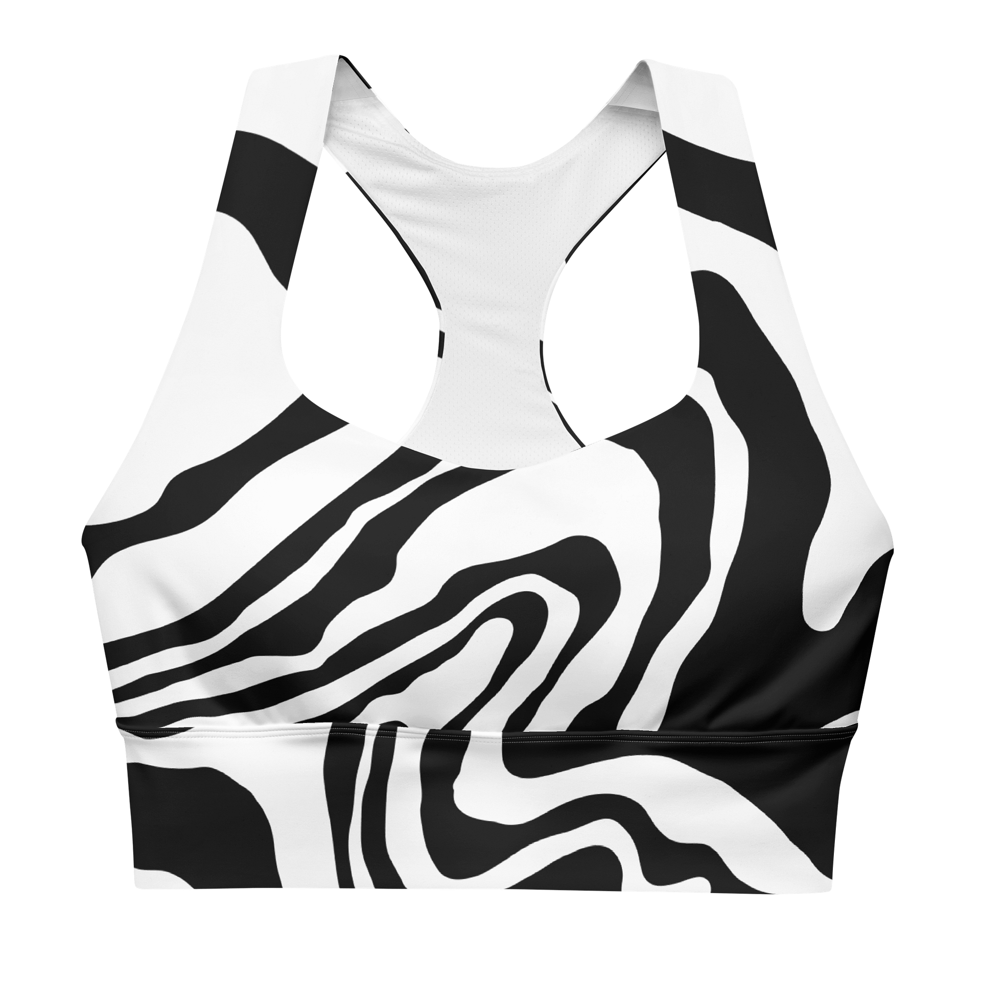 Psychedelic Topography All-Over Sports Bra product image (1)