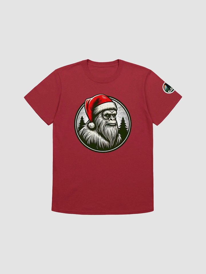 BIGFOOT WITH SANTA HAT TEE product image (1)