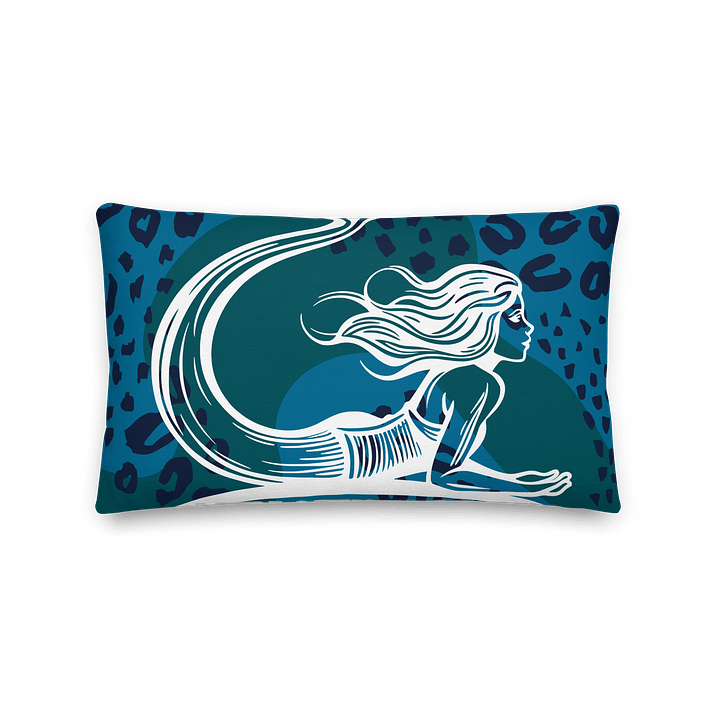 Deep Sea Decorative Pillow 🌊 Depth. Mystery. Stillness in motion. product image (5)