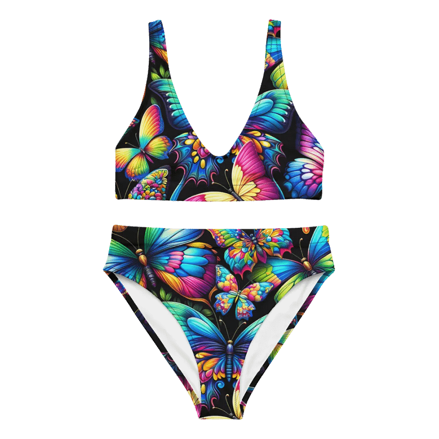 Psychedelic Butterfly Garden Bikini product image (9)