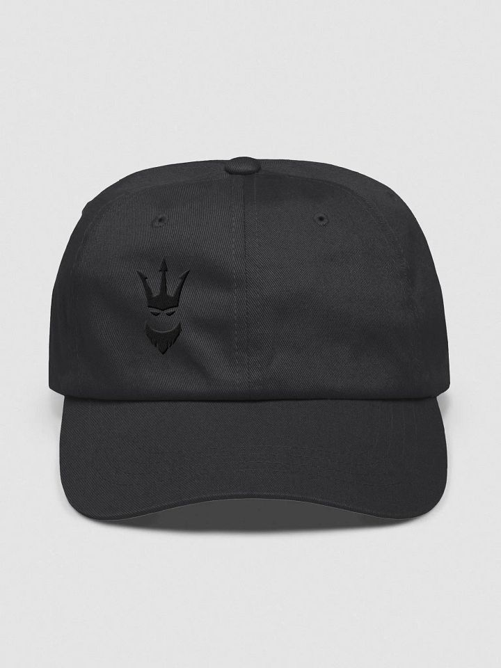 Black on Black CB Logo Dad Cap product image (1)