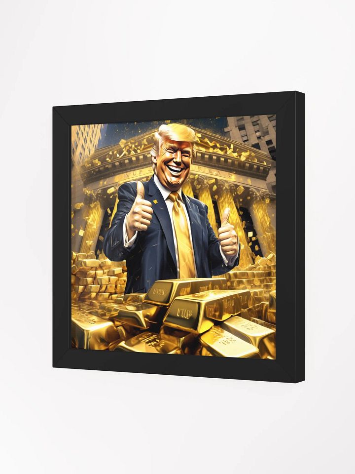 Make America Rich Again Frame product image (2)