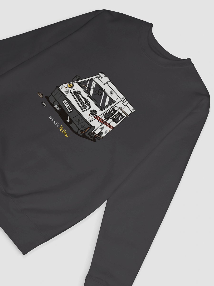 A not-ok Wheelie Yellow sweatshirt! product image (20)