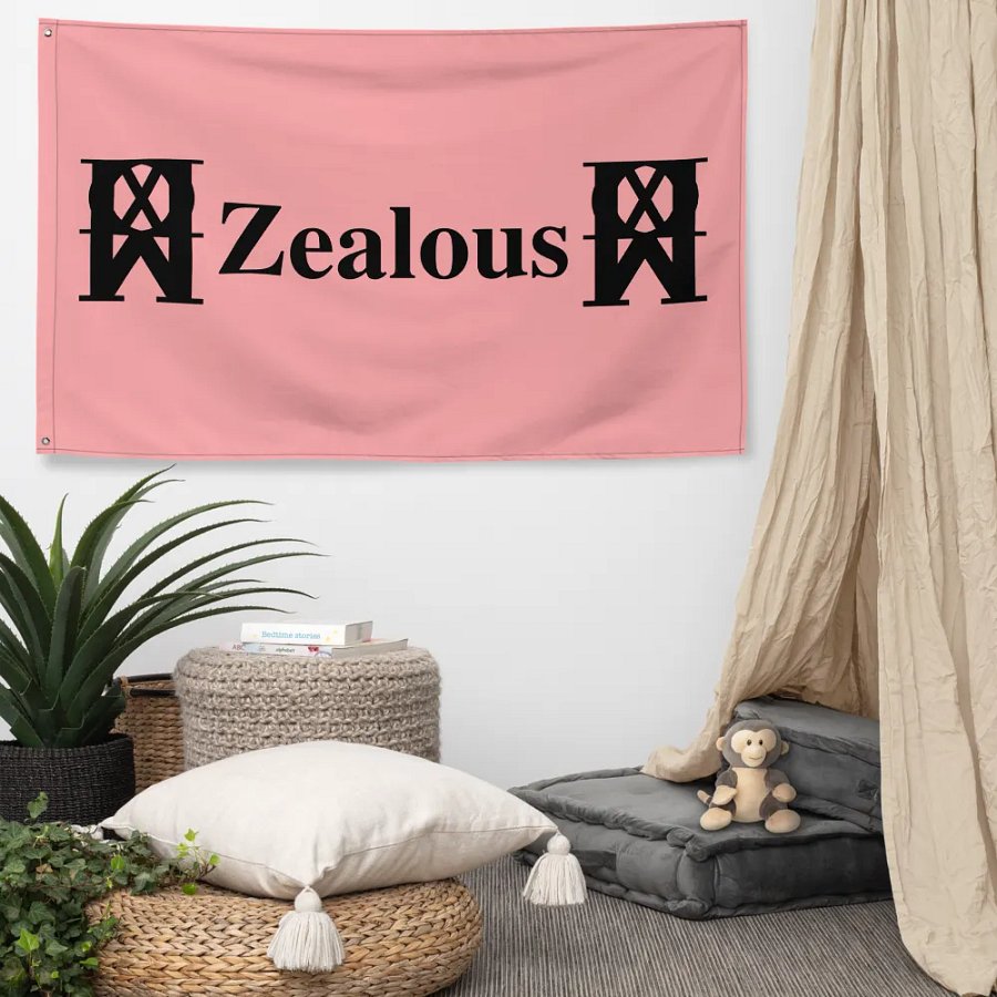 Zealous Vibes Custom Flag product image (5)
