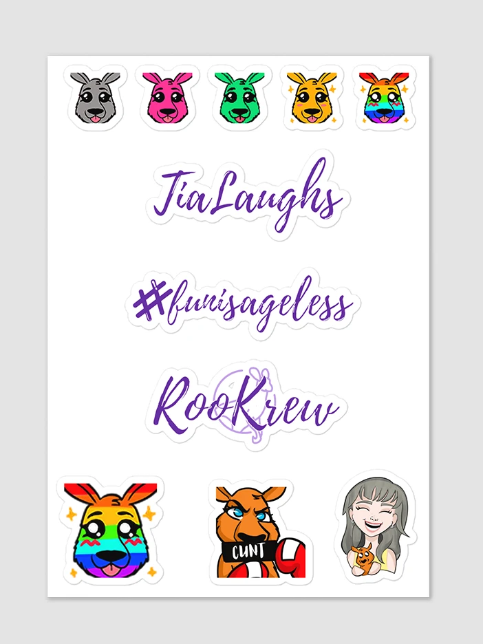 TiaLaughs Sticker Sheet Collection product image (1)