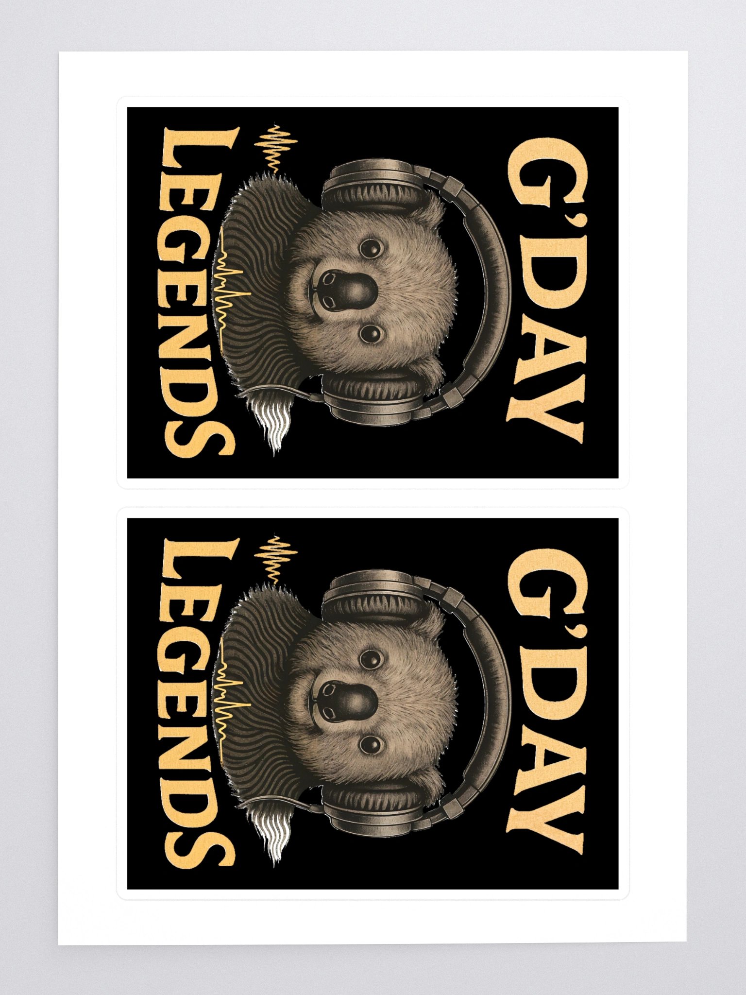 G'day Legends Stickers product image (3)