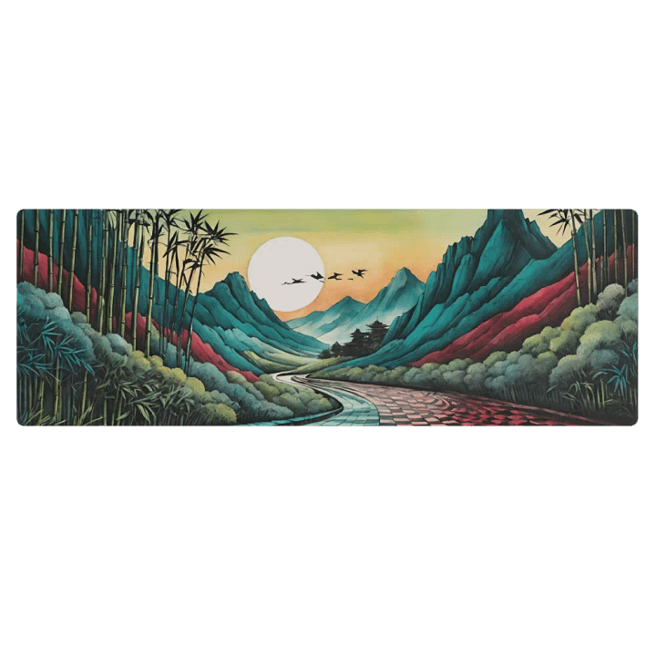 Fantasy Landscape Yoga Mat product image (1)