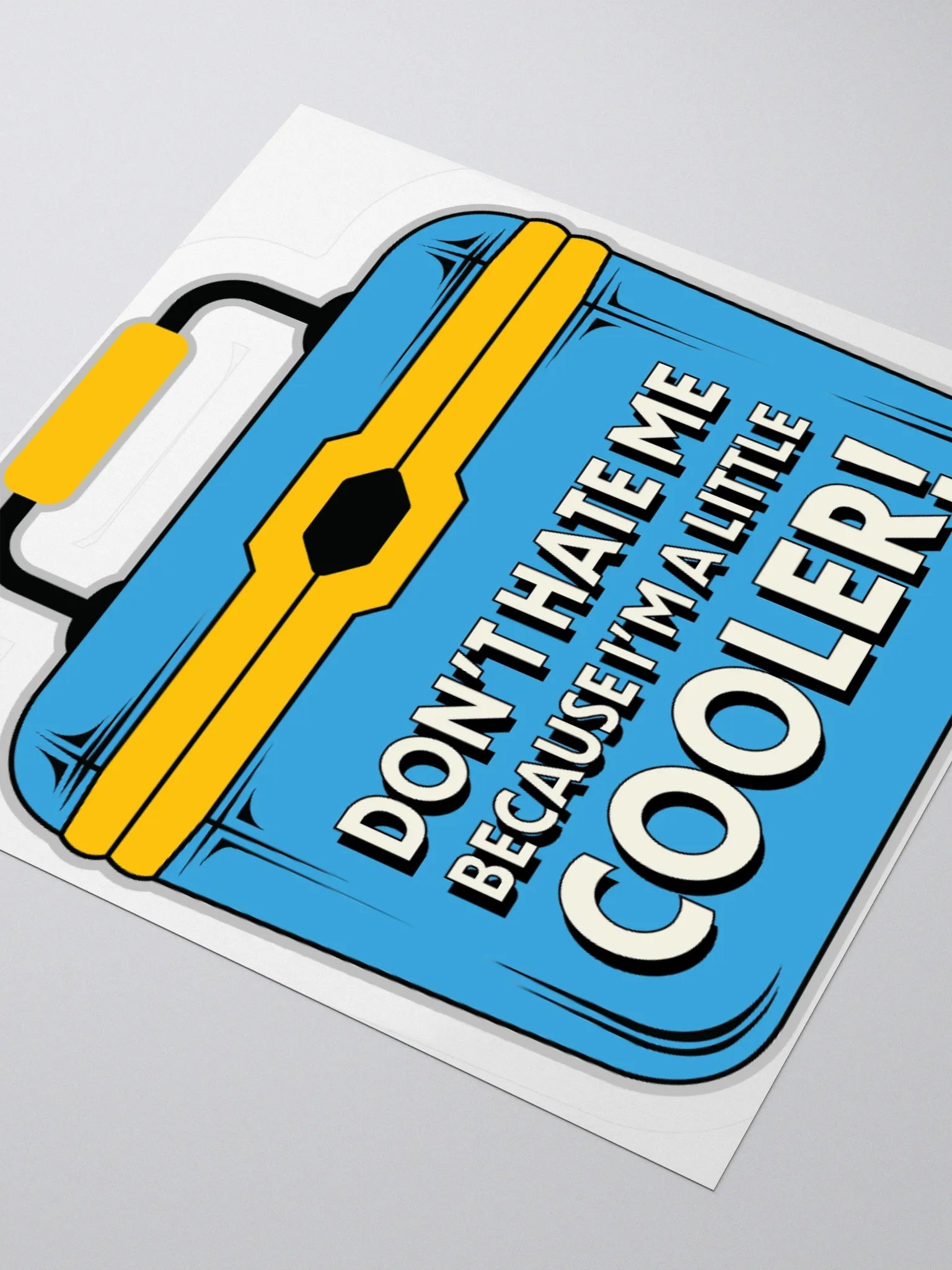 Cooler Vibes Kiss Cut Stickers product image (6)