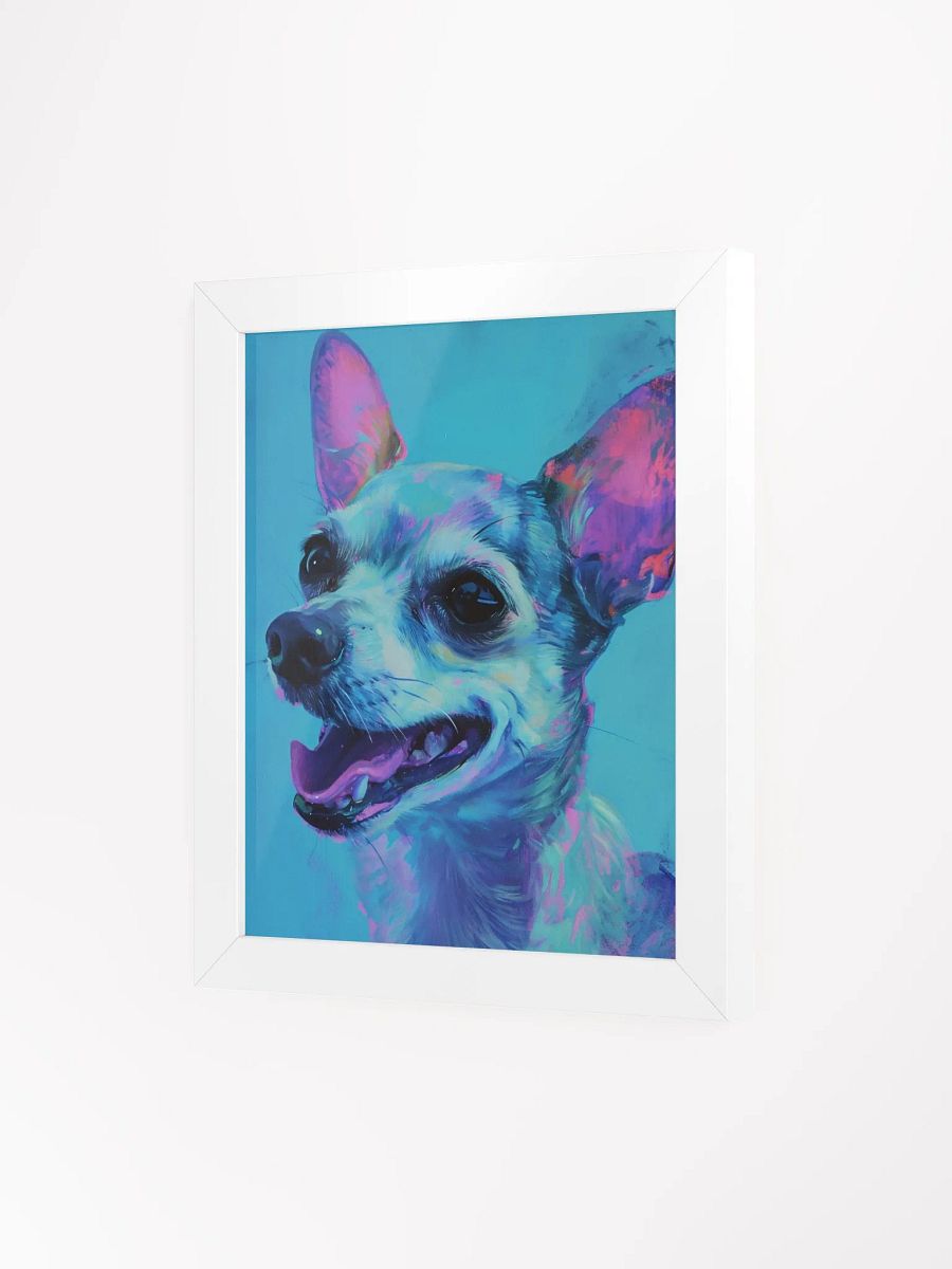 Vibrant Chihuahua Smile Matte Poster product image (3)