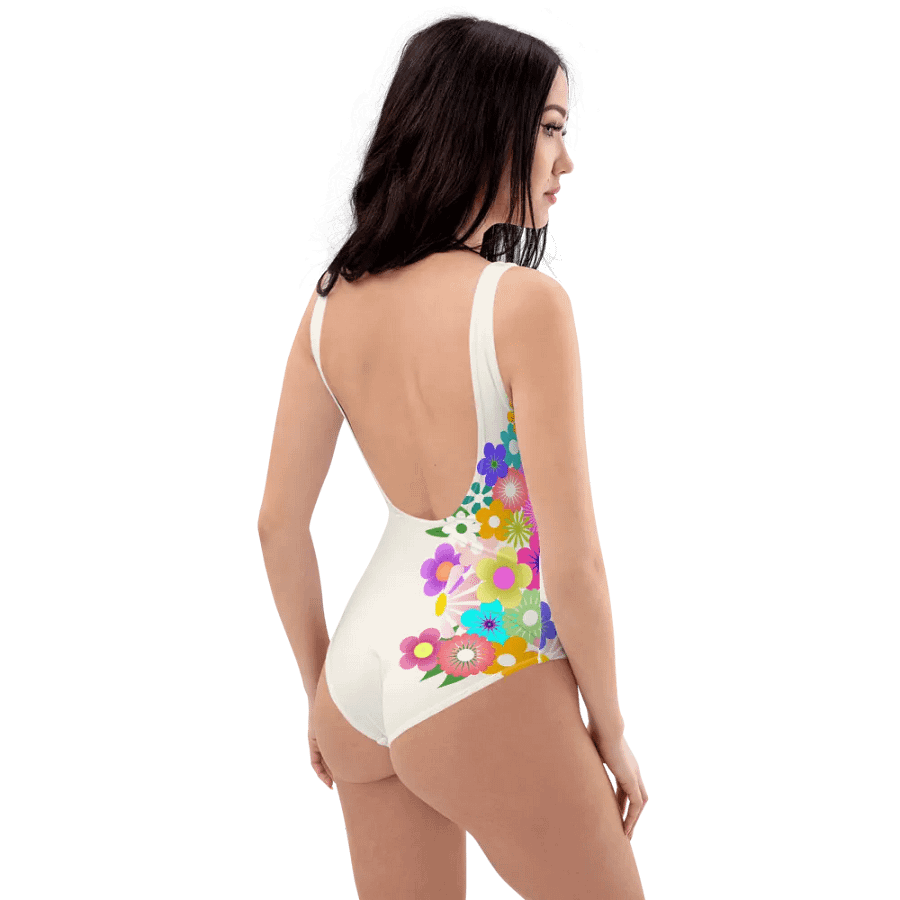 Flower Bloom Cream Swimsuit product image (4)