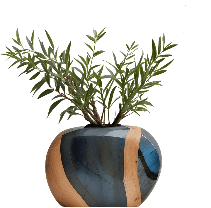 Eclipse Harmony – Decorative Vase PNG product image (1)
