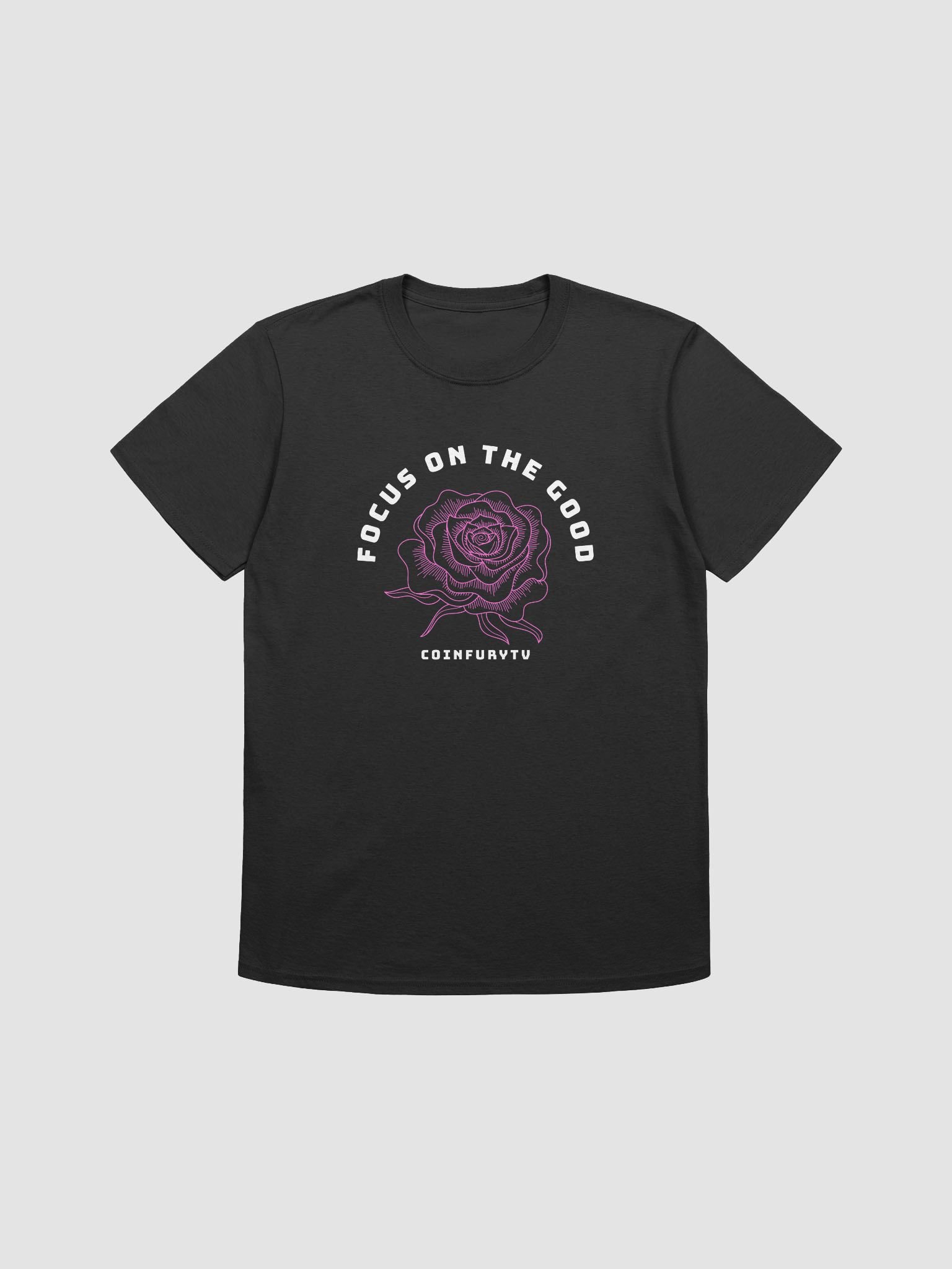 Focus On The Good - Pink Rose Tee product image (1)