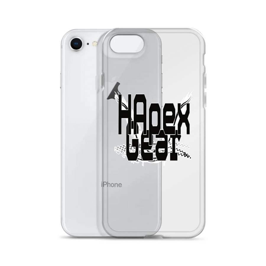Black HApex Gear Black Logo - Clear - Case for iPhone® product image (2)