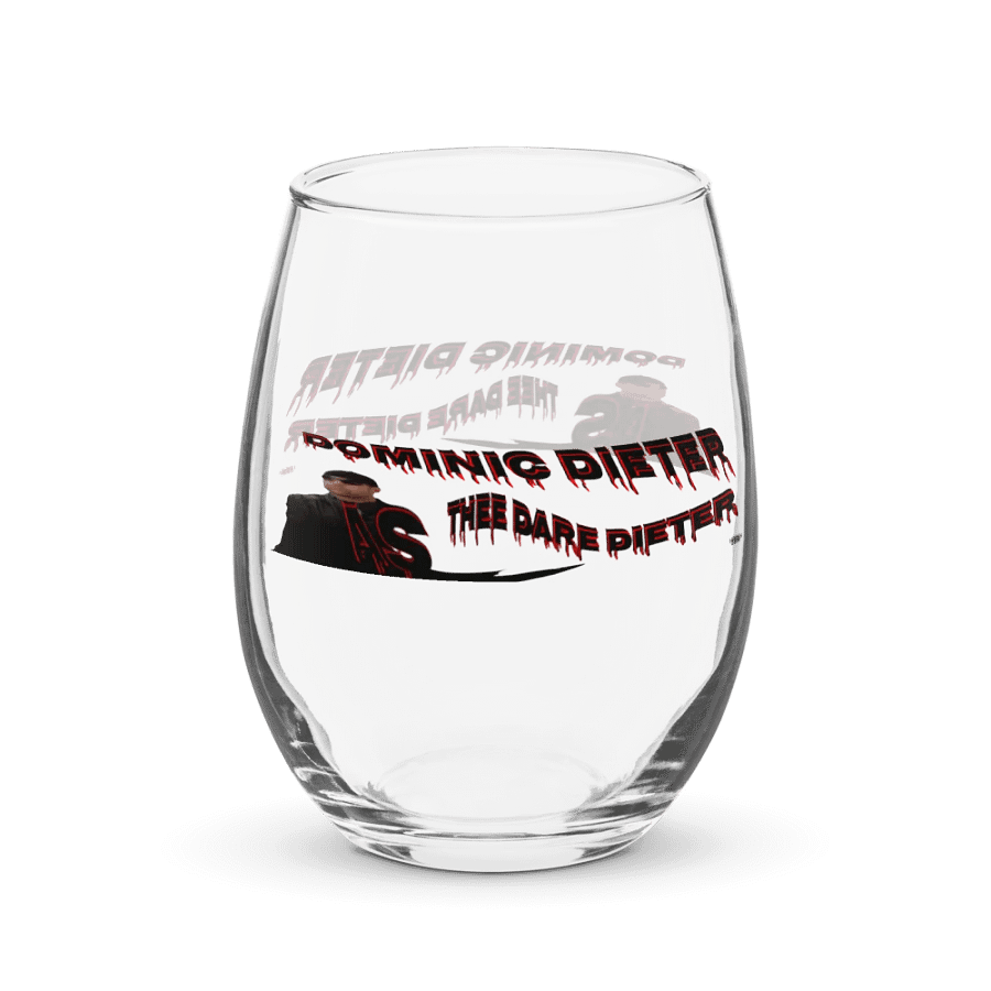 Dominic Dieter As Thee Dare Dieter 00 - Stemless Wine Glass product image (3)