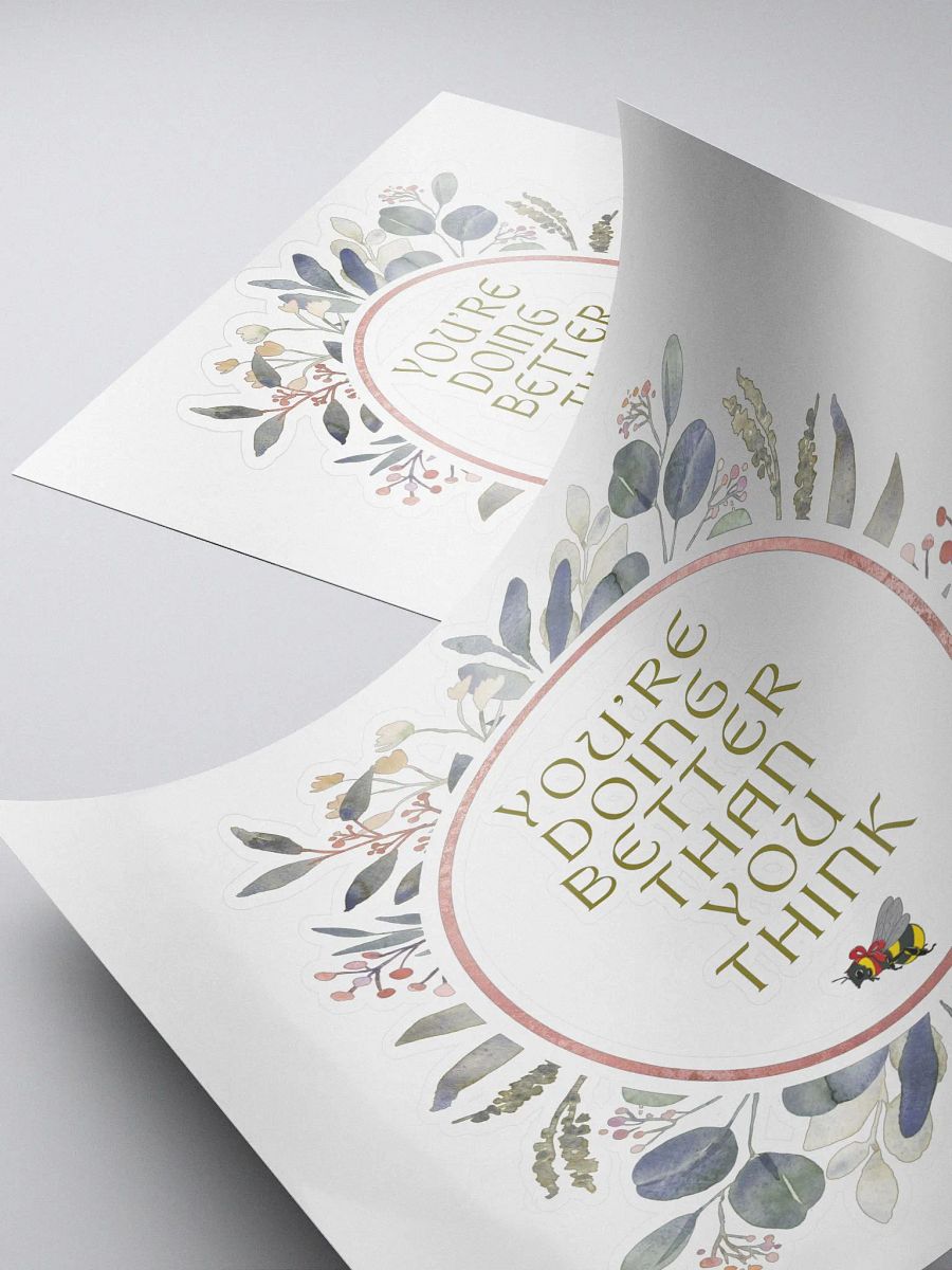 You're doing better than you think! product image (4)
