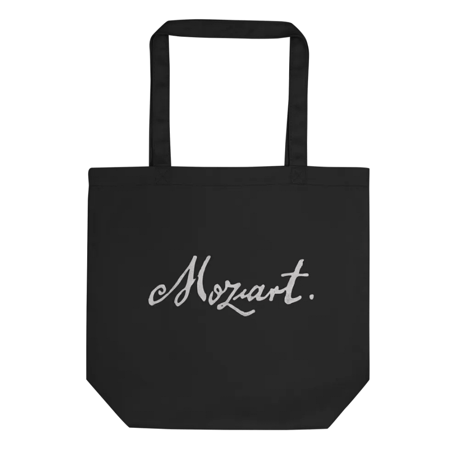 Mozart Signature Canvas Tote product image (1)