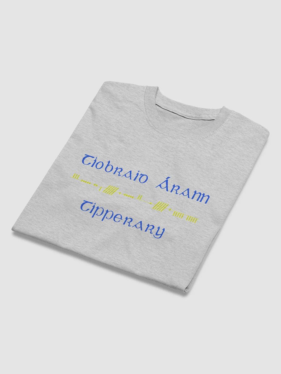 Tipperary/Tiobraid Árann Scholastic style Ogham printed T-shirt product image (4)