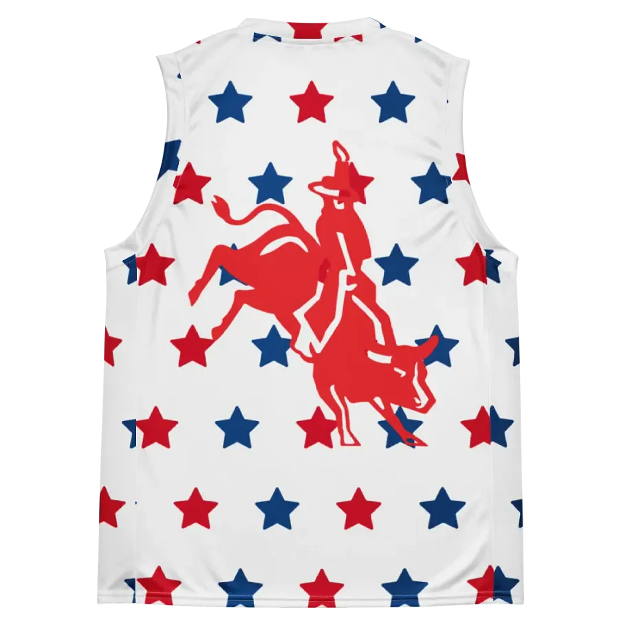 Starry Hoopster: All-Over Print Basketball Jersey product image (10)