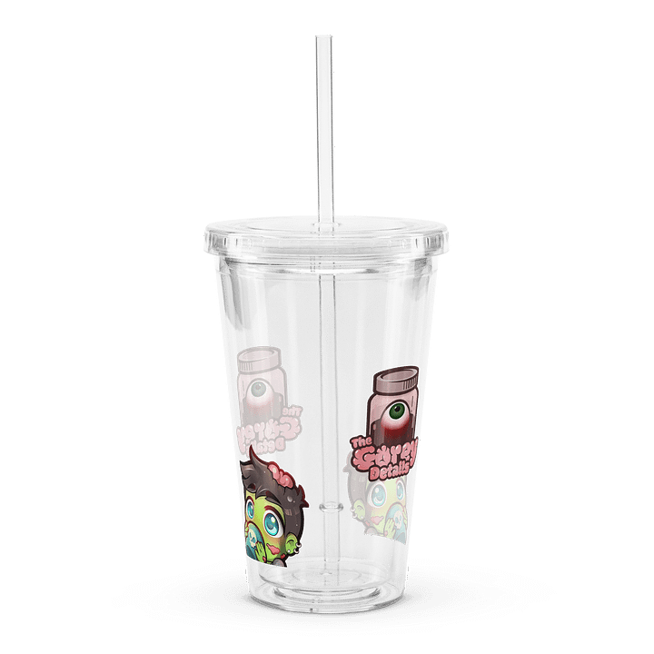 Double Wall Clear Plastic Tumbler (16 oz) product image (2)