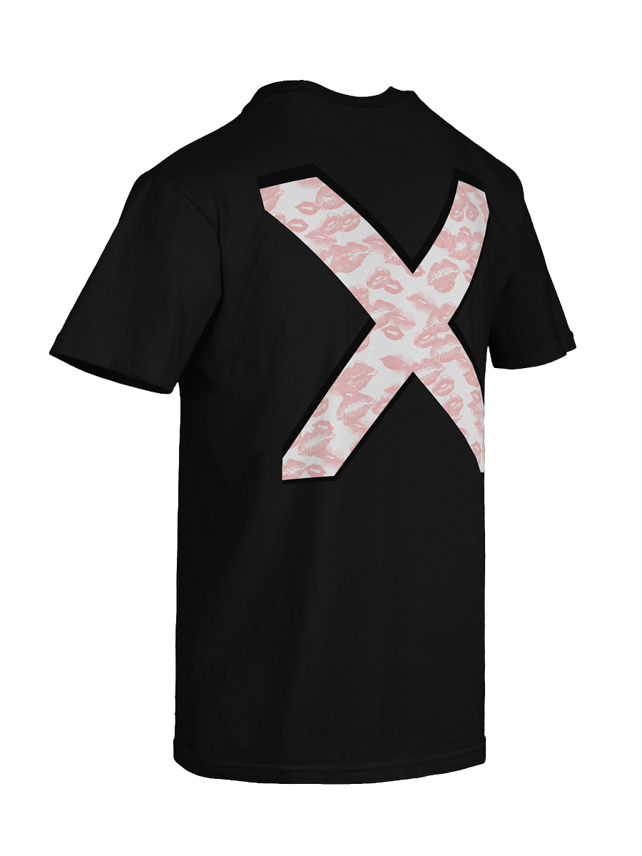 White X Pink Lipstick Kisses | Shirt product image (5)