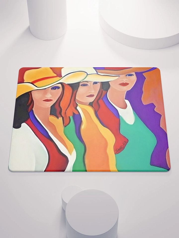 Three Texas Ladies Gamer's Mouse Pad product image (2)