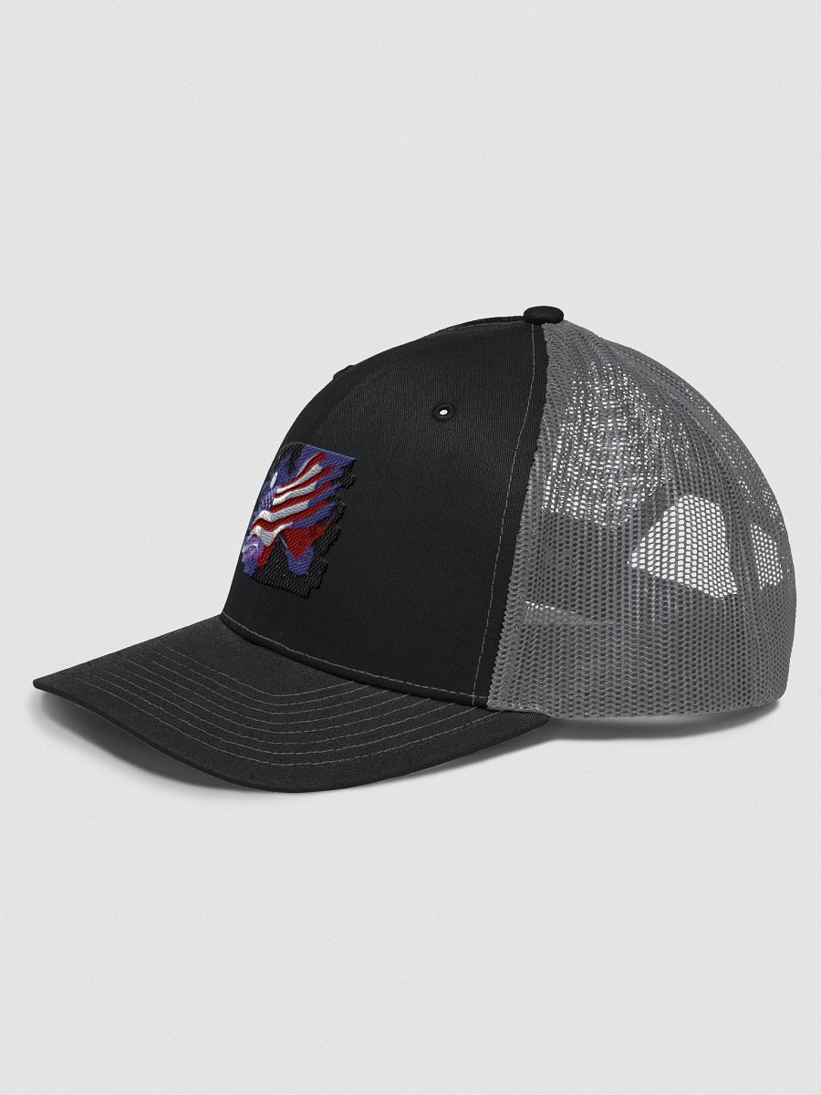 Flying High American Flag Richardson Trucker Hat product image (9)