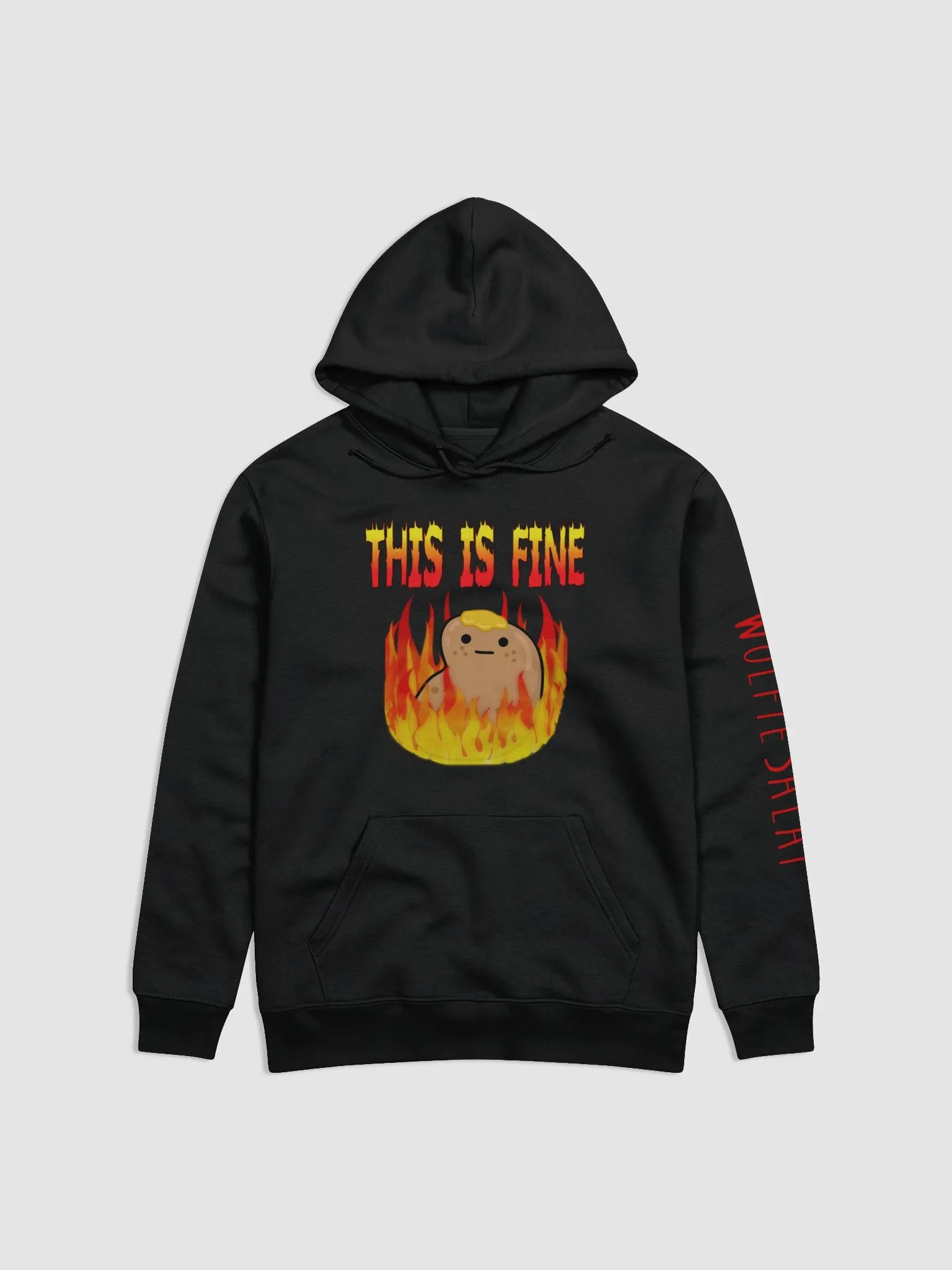 This Is Fine Hoodie product image (1)