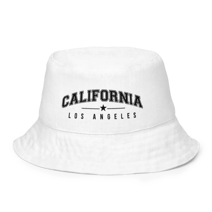Pop Art Glam | California, Los Angeles Reversible Bucket Hat product image (2)
