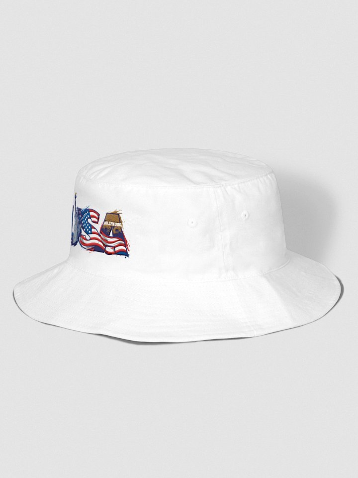 Patriotic American Icons Bucket Hat product image (7)