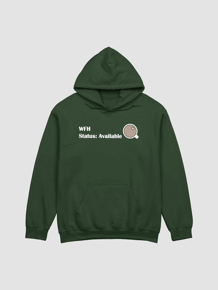 Team WFH, Status Available, Green Hoodie product image (1)