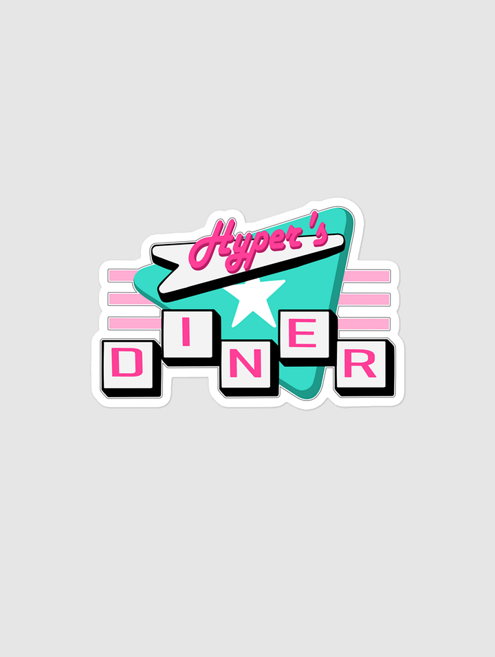 Hyper's Diner Sticker product image (1)