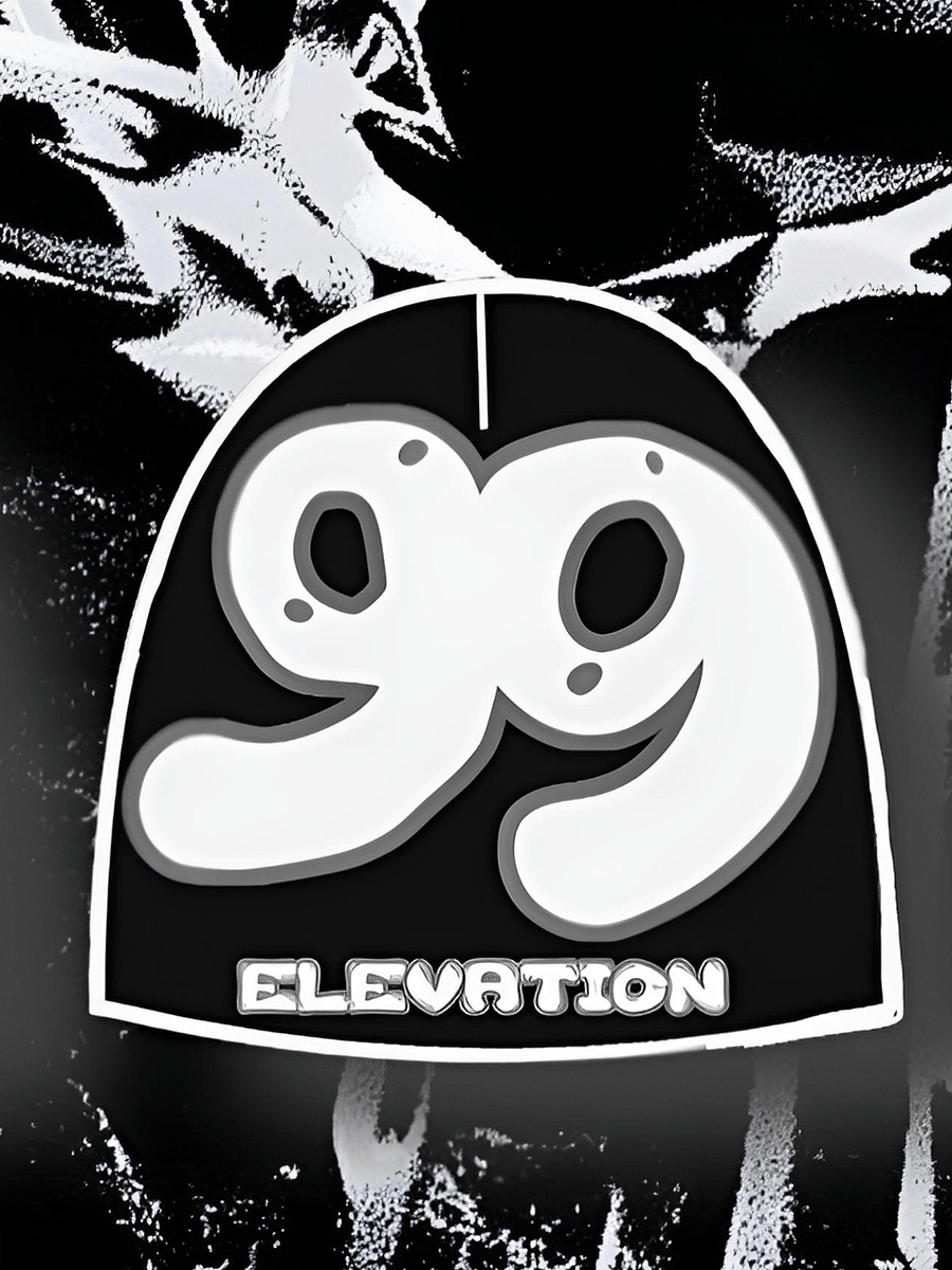 Elevation Beanie Black,White&Grey product image (3)