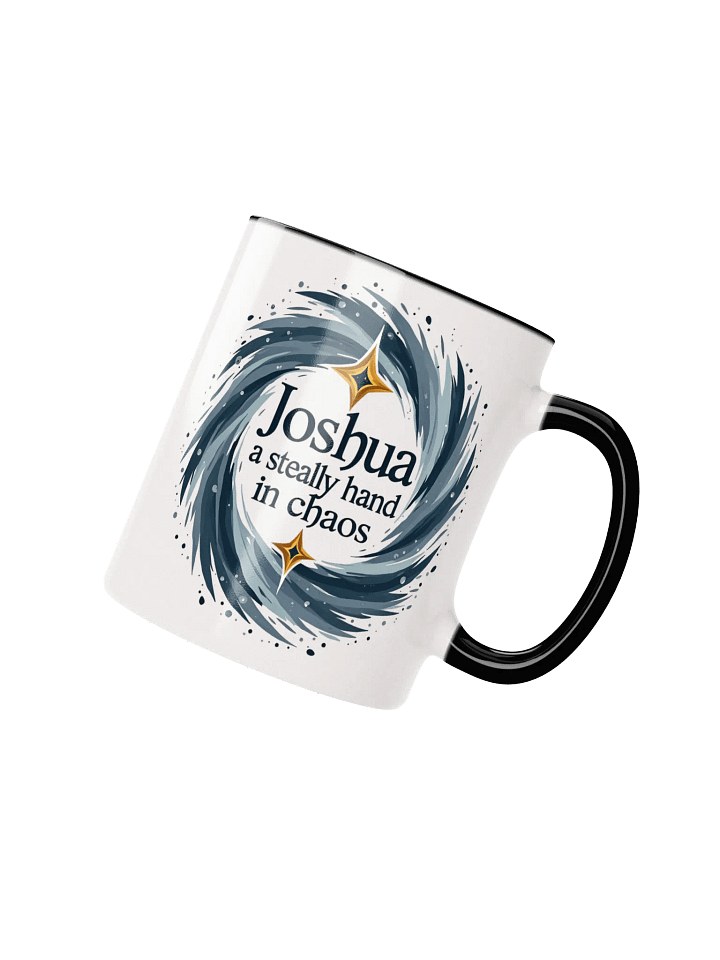 Joshua: A Steady Hand in Chaos – The Perfect Mug for Strength and Stability product image (2)
