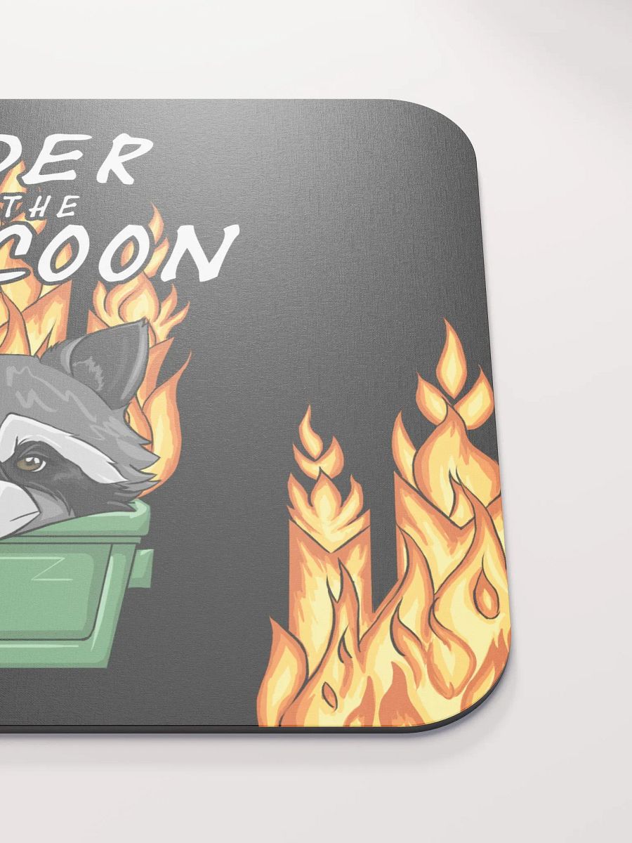 Raccoon Order Mousepad - Darkmode product image (5)