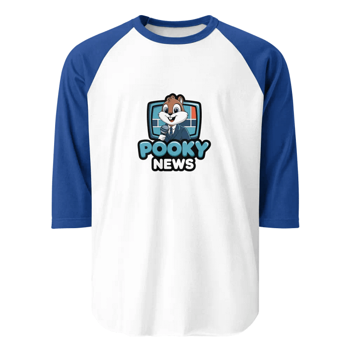 Pooky News ¾ Sleeve Raglan Tee product image (1)