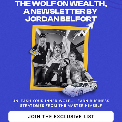 introducing The Wolf on Wealth: a beehiiv newsletter by Jordan Belfort, @wolfofwallst 👏

learn how to build massive wealth an...