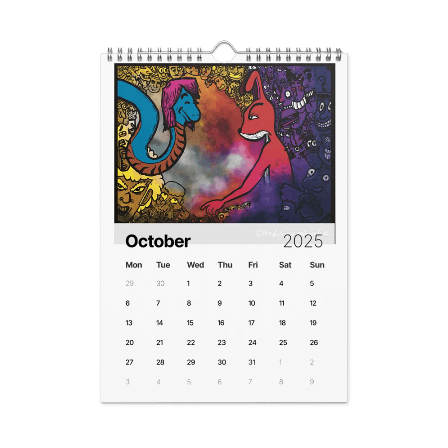 TBG 2025 Wall Calendar product image (12)