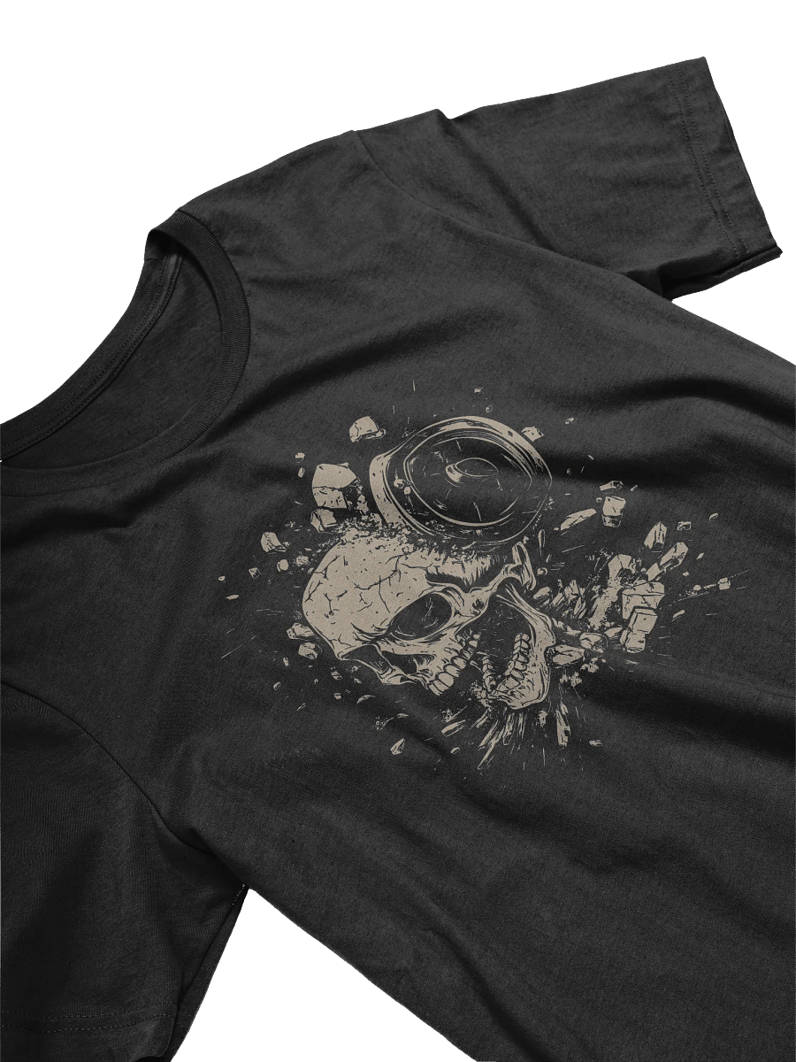 Skull Weightlifting T-Shirt, Gym Skull Shirt, Fitness Workout Tee product image (7)