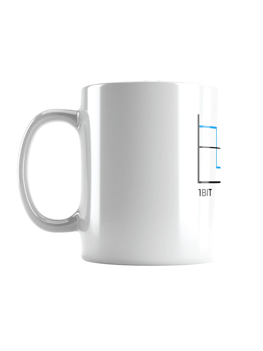 1BIT Graph Mug (white) product image (6)
