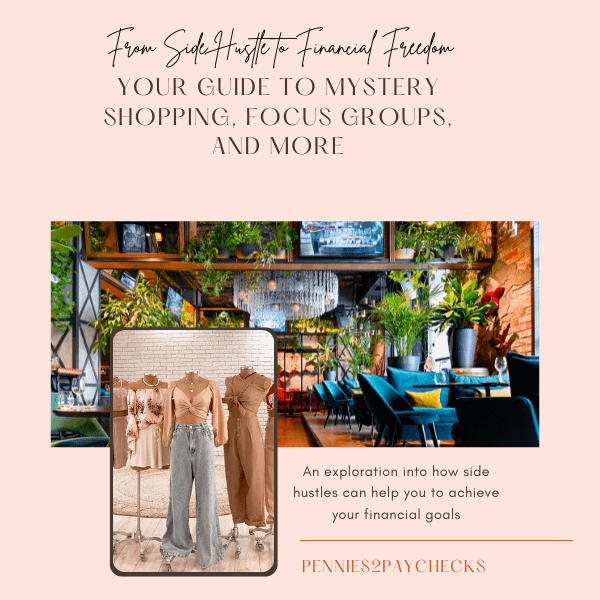 From Side Hustle to Financial Freedom: Your Guide to Mystery Shopping, Focus Groups, and More product image (2)