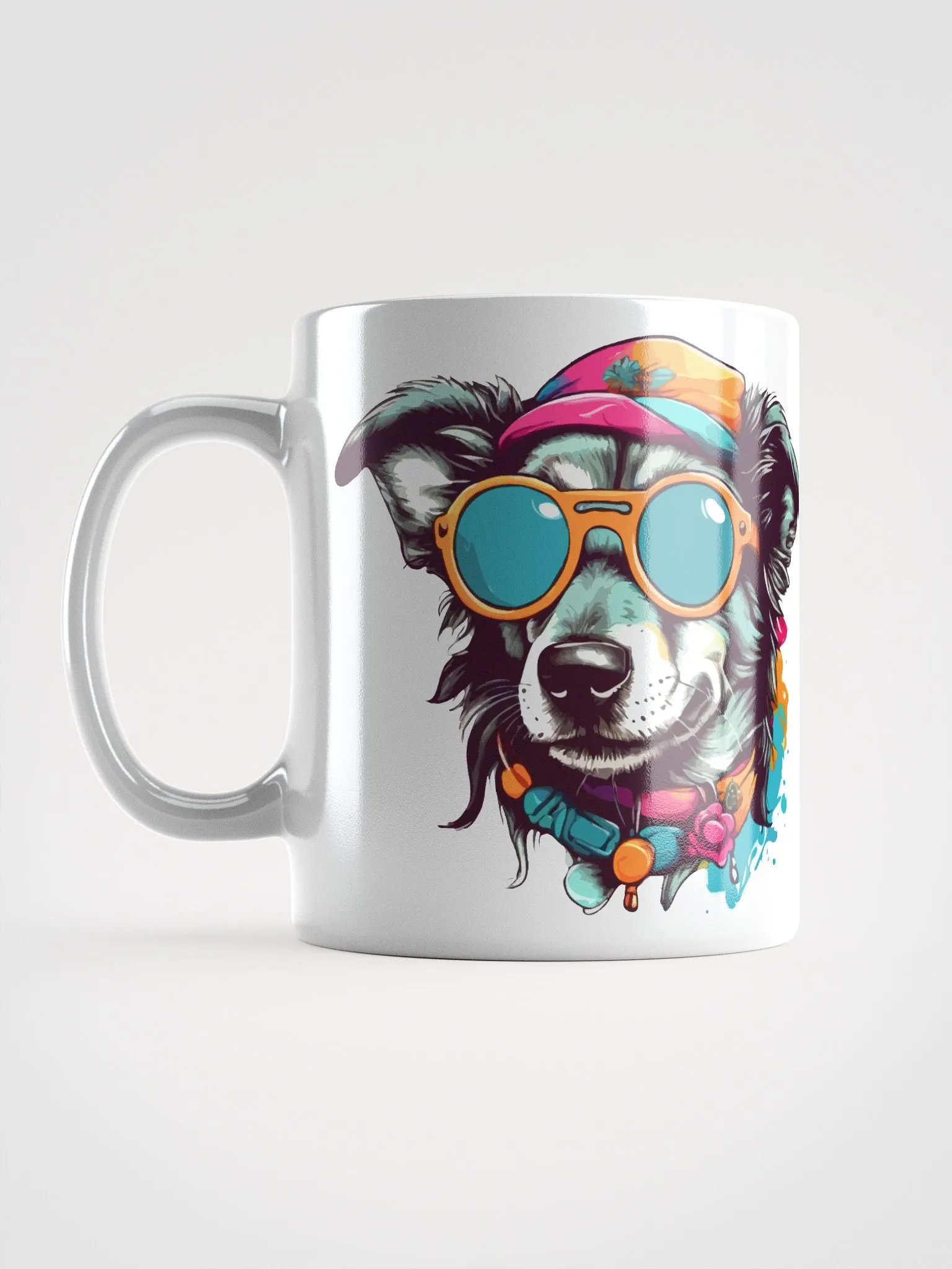 Hippie Dog 7 , Mug product image (11)