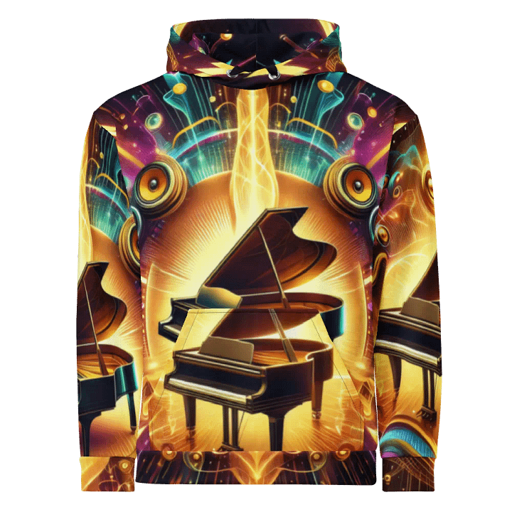 Piano Musical Instrument - All-Over Unisex Hoodie #24 product image (1)