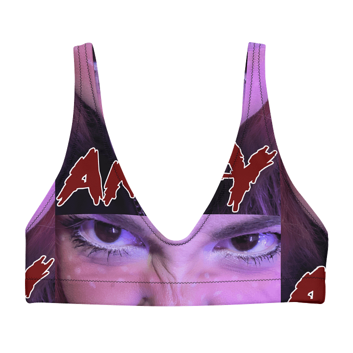 Fierce Expression All-Over Bikini Top product image (1)