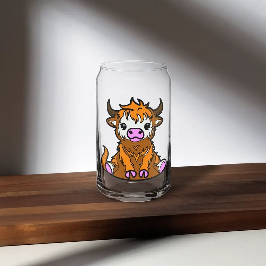Cow Can Shaped Glass product image (5)
