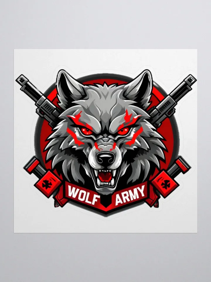 Wolf Army Stickers product image (1)