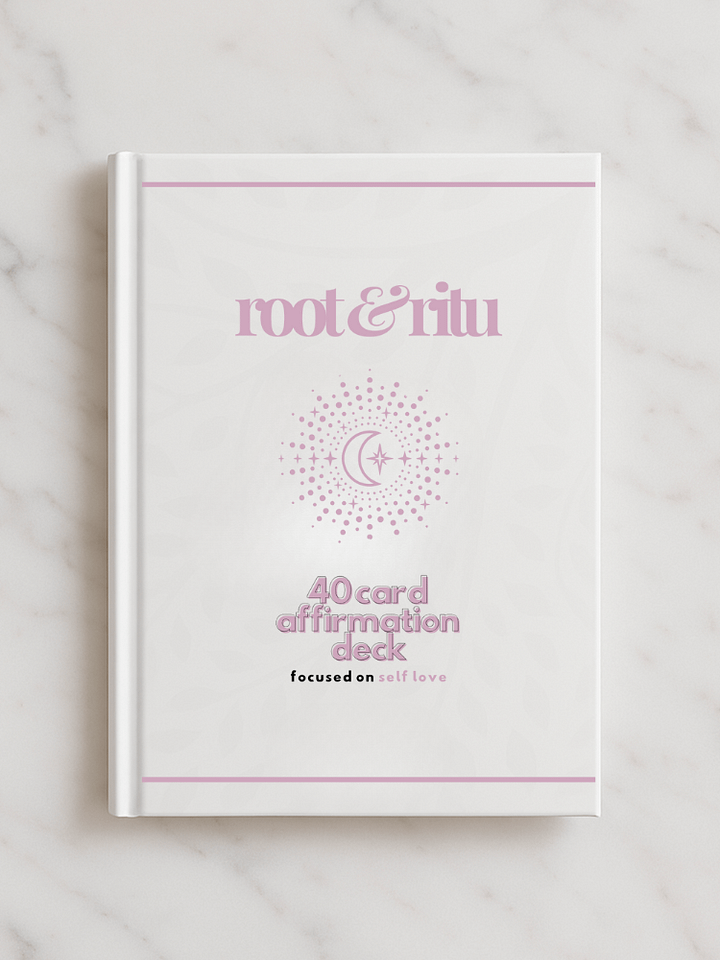 40 Self-Love Affirmation Cards | Printable Card Deck for Confidence, Healing & Inner Growth product image (1)