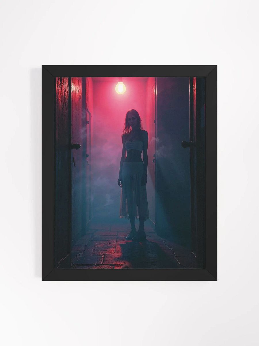 Enigmatic Red Glow Framed Print product image (4)