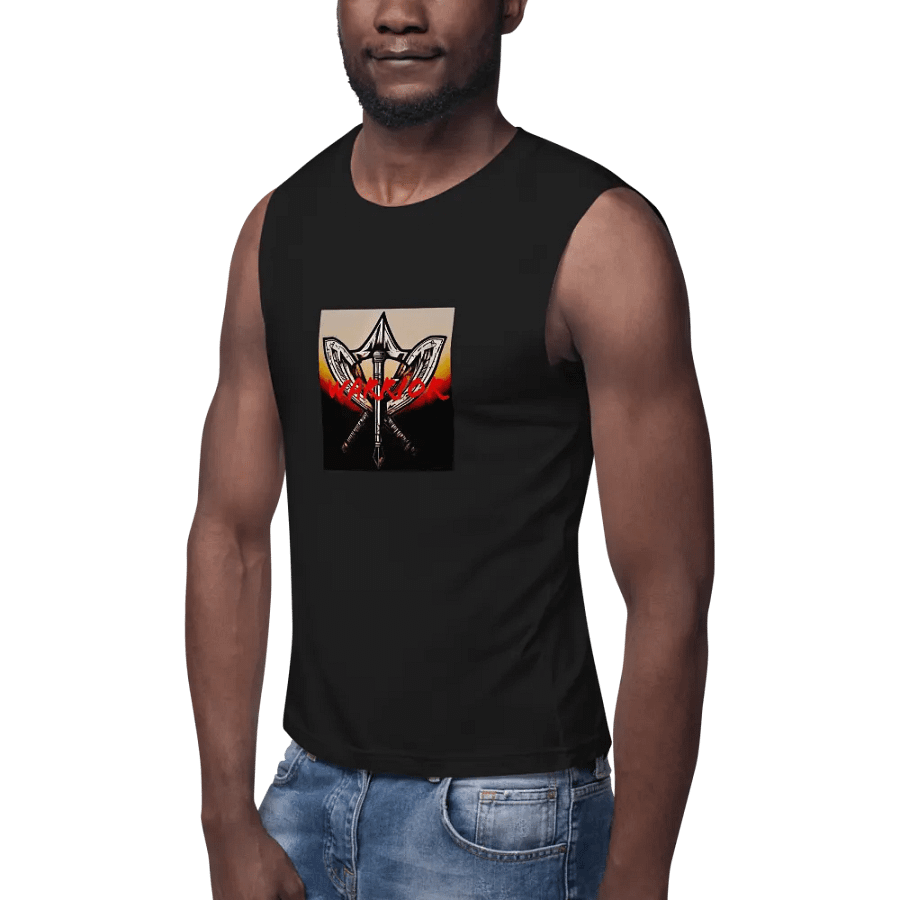Warrior's Crest Muscle Tank product image (7)