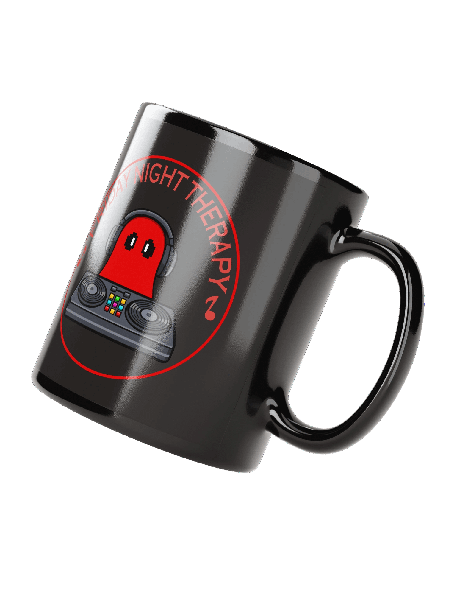 Friday Night Therapy Mug (Black) product image (3)