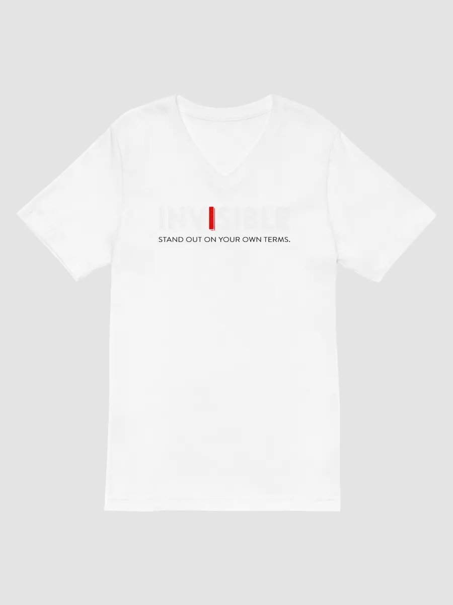 "Define Your Style" Unisex Short Sleeve V-Neck T-Shirt product image (3)